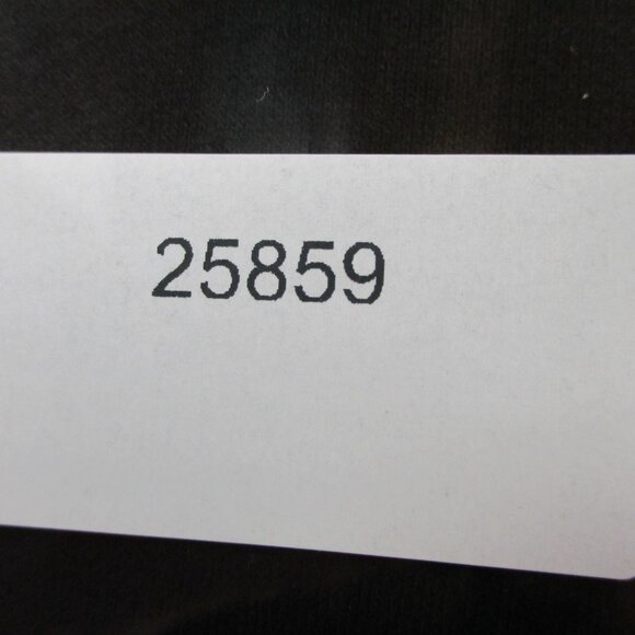 SKIMS Cotton Fleece Classic Crew Sweatshirt Womens Large Onyx Black Sweater USA - Picture 9 of 9